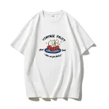 Womens Summer Graphic T Shirt Loose Fit Round Neck Short Sleeve 100 Cotton Casual Everyday Wear