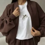 Womens Short Sleeve T Shirt Sweet Bow Design Loose Fit Round Neck Cotton Fabric Spring Summer Ca