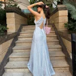 Elegant Floral Maxi Dress V Neck Sleeveless Summer Style Perfect for Vacation or Casual Outings Wholesale Availa