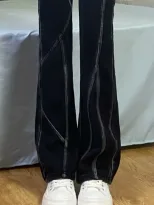 美式牛仔裤女2023春季新款学生韩版设计感小众高街百搭休闲直筒裤