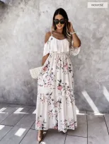 Summer Dress Casual Style Short Sleeve Lightweight Fabric Perfect for Everyday Wear Ready to Shi