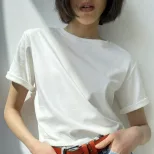 Womens Loose Fit Cotton T Shirt 16 Colors Soft Fabric Casual Style Perfect for Summer Wear Whole