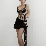 Womens Irregular Hem Mesh Skirt Sexy Hollow Butterfly Decoration Summer Fashion Party Wear Whole