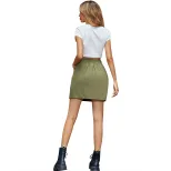 Wide Leg Midi Skirt Casual Loose Fit Trendy Design Perfect for Everyday Wear Wholesale Available