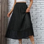 High Waisted Midi Skirt Elegant Style Casual Fit Trendy Design Perfect for Daily Wear Wholesale