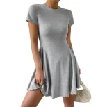 Ballet Inspired Mermaid Dress Slim Fit Knitted Fabric Elegant Style Perfect for Parties and Spec