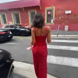Fashionable Womens Bodycon Dress Stylish Streetwear Sexy Design Elegant Fit Autumn Collection Wh