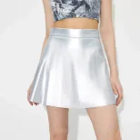 High Waist PU Leather Skirt Slim Fit Mini Length Autumn Winter Style Ready to Ship Wholesale Ava