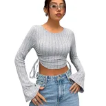 Womens Slim Fit Short Sleeve T Shirt Trendy Spring Summer Street Style Comfortable Casual Wear W
