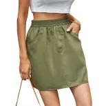 Wide Leg Midi Skirt Casual Loose Fit Trendy Design Perfect for Everyday Wear Wholesale Available