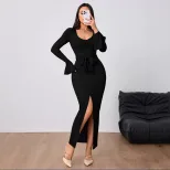 Womens Bodycon Maxi Dress Sexy Slim Fit Adjustable Straps Spring Summer Fashion Wholesale Availa
