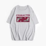 Womens Summer Graphic T Shirt Loose Fit Round Neck Short Sleeve Cotton Casual Everyday Wear Whol