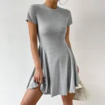 Ballet Inspired Mermaid Dress Slim Fit Knitted Fabric Elegant Style Perfect for Parties and Spec