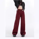 High Waisted Wide Leg Denim Pants for Women Loose Fit Ankle Length Fall Style Wholesale Availabl