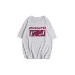 Womens Summer Graphic T Shirt Loose Fit Round Neck Short Sleeve Cotton Casual Everyday Wear Whol