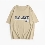 Womens Summer Graphic T Shirt Loose Fit Round Neck Short Sleeve 100 Cotton Casual Wear Wholesale