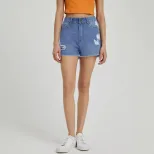 High Waisted Ripped Denim Shorts Comfortable Casual Stylish Summer Wear for Women Ready to Ship