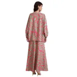 Plus Size Floral Dress Set Elegant Design Comfortable Fabric Versatile Style Perfect for Casual