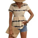 Casual Versatile Womens Top Small V Neck Comfortable Fabric Stylish Design Perfect for Everyday