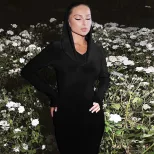 Womens Long Sleeve Hooded Dress Solid Color Elegant Style European Fashion Perfect for Parties W