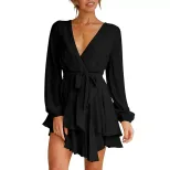 Elegant French Style Womens Dress Fashionable Versatile Short Skirt Spring Summer Collection Who