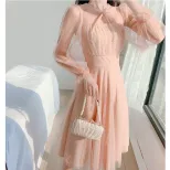 Summer Womens Dress French Style Tulle Maxi Dress Soft and Romantic Available in Red Wholesale Sizes S to XXL