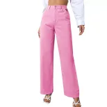 High Waisted Wide Leg Jeans Casual Trendy Versatile Womens Fashion for Everyday Wear Wholesale A