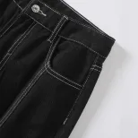 Womens Slim Fit Straight Leg Jeans Versatile Denim Trousers Casual Wear for All Seasons Wholesal