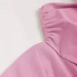 Pink Sweetheart Puff Sleeve Mini Dress Square Neck Waist Defining Flattering Fit Spring Summer F