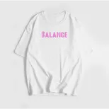 Womens Summer Loose Fit Cotton T Shirt Graphic Print Round Neck Short Sleeve Casual Wear Wholesa