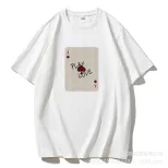 Cotton Short Sleeve T Shirt Loose Fit Round Neck Soft Fabric Unique Print Casual Wear for Women