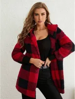 Loose Fit Plaid Cardigan Cozy Knit Fashionable Design Perfect for Fall Wholesale Available fast