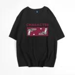 Womens Summer Graphic T Shirt Loose Fit Round Neck Short Sleeve Cotton Casual Everyday Wear Whol