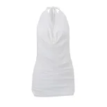 Summer Womens Dress Fashionable Hollow Back Sleeveless Solid Color Sexy Neckline Perfect for Vac