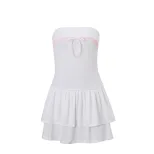 Womens Bodycon Dress Solid Color Off Shoulder Backless Long Sleeve Winter Fashion for Parties OE
