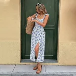 Floral Maxi Dress Soft and Sweet Style Summer Vacation Wear Wholesale Available factory direct