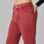 Womens Casual Wide Leg Straight Leg Jeans High Quality Denim Comfortable Fit Trendy Style Perfec