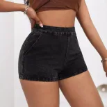 Womens Slim Fit Denim Shorts Comfortable Stylish Casual Perfect for Summer Outings Wholesale Ava