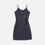 Trendy Womens Backless Dress Unique Print Sleeveless Casual Style Perfect for Summer Events Whol