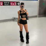 Womens Casual Two Piece Set Sexy Ripped Tank Top and Low Waist Shorts Summer Fashion