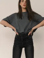 Womens 100 Cotton Solid Color T Shirt Round Neck Short Sleeve Versatile Style Spring Summer Coll
