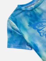 Tie Dye Short Sleeve T Shirt Casual Trendy Sexy Womens Fashion for Everyday Wear Wholesale Avail