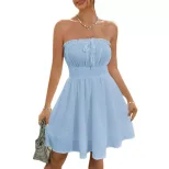 French Inspired Bodycon Dress Off Shoulder Neckline Short Length Soft Fabric Elegant Evening Wea