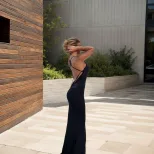 Elegant Womens Bodycon Dress Sleeveless Maxi Length Spring Summer Style Perfect for Evening Even