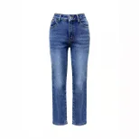 Womens Slim Fit Straight Leg Jeans Fleece Lined Comfortable Casual Style Available for Wholesale
