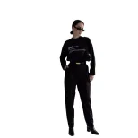 Vintage American Graphic T Shirt for Women Loose Fit Long Sleeve Cotton Letter Print Casual Wear