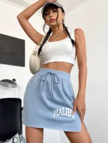 Casual Summer Midi Skirt Elastic Waist Versatile Style Comfortable Fit Perfect for Everyday Wear