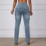 High Stretch Skinny Jeans Slim Fit Casual Style Versatile for Everyday Wear Wholesale Available
