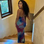 Slim Fit Sexy Dress Sleeveless Backless Irregular Hem Spring Summer Fashion Wholesale Available