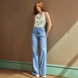 Slim Fit Casual Womens Denim Jeans Stretch Fabric Versatile Style Flattering Design Wholesale Av